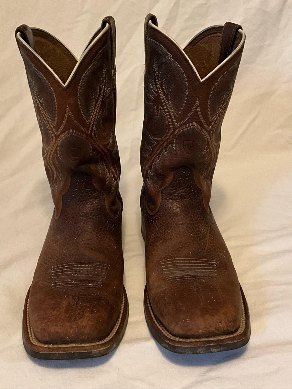 Ariat Quickdraw Men’s Leather Western Boots